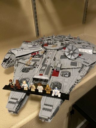 Lego Custom Like 75192 Ucs Star Wars Millennium Falcon One Of A Kind W/ Interior
