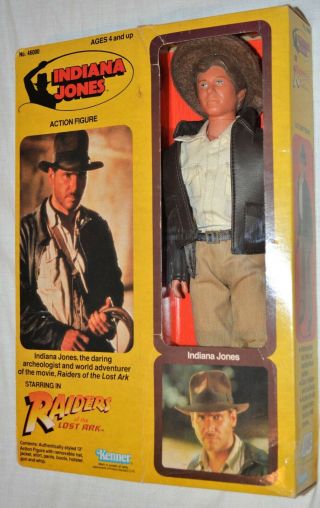 1981 Indiana Jones Raiders Of The Lost Ark 12 " Doll Kenner Vintage Action Figure