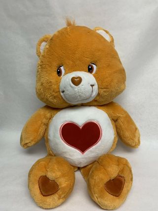 Care Bears Large Jumbo Orange Tenderheart Bear 24 " Plush Stuffed Animal Toy