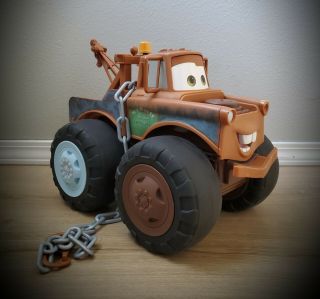 Disney Pixar Cars 3 Tow Mater Truck - Push And Pull Up To 200 Pounds