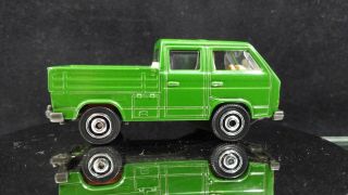 Matchbox Power Grabs Vw Transporter Cab Green Volkswagen