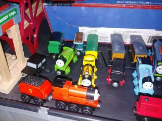 Thomas & Friends Wooden Railway Coal Hopper Figure 8 Set 22 Piece Complete Train 3