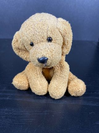Russ Berrie & Co.  Luv Pets Rusty Brown Puppy Dog 5” Plush Bean Bag Beanie