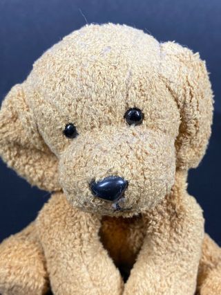 Russ Berrie & Co.  Luv Pets Rusty Brown Puppy Dog 5” Plush Bean Bag Beanie 2