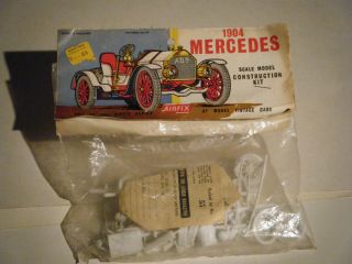 Rare Classic 1958 Airfix 1/32 Scale 1904 Mercedes Racer Car Kit