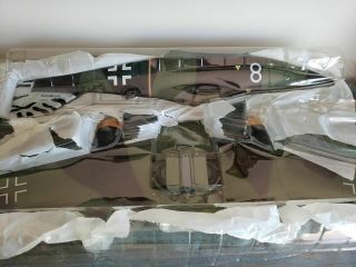 1/18 Admiral Toys Ww2 German Messerschmitt Me - 262a - 1a Fighter White 8 Rare