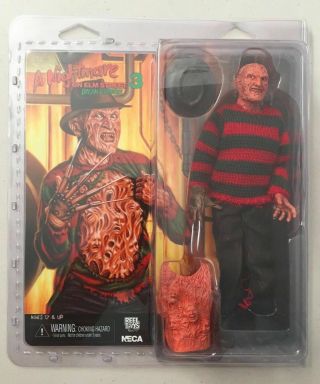 Neca Nightmare On Elm Street 3 Dream Warriors Freddy Krueger 8 " Clothed Figure