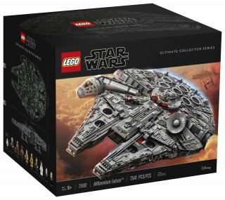 Lego Star Wars Ultimate Millennium Falcon Kit 75192 Nib In Hand