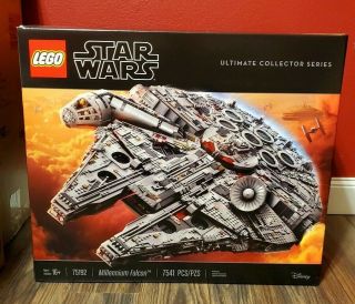 Lego Star Wars Ucs Millennium Falcon 75192 Set Never Opened