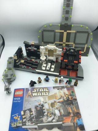 Lego Star Wars Cloud City (10123) W/cloud Car 7119,  100 Complete,  Adult Owned