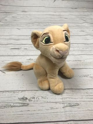 Disney Lion King Young Nala Lion Cub Tan Stuffed Plush Toy 13”