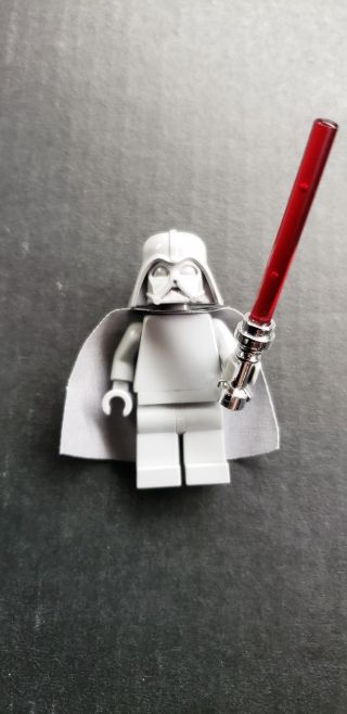 Lego Star Wars Darth Vader Grey Helmet Type 1 Prototype.  Rare 1 Of 5