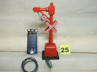 Marx O Scale Operating Wig - Wag Train Signal & Lionel Contactor Ready To Run