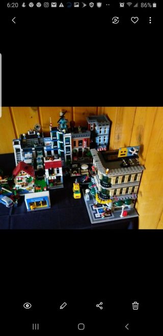 Lego Creator Grand Emporium (10211) And Detective Office And Police Station