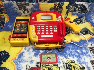 Mcdonalds Electronic Cash Register With Scanner Playset Cdi 2001 Vintage Toys