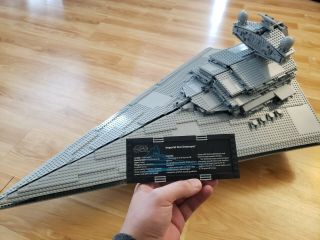 Lego Ucs Star Wars Imperial Star Destroyer (10030) W/ Box And Instructions