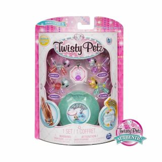 Twisty Petz - Babies 4 - Pack Kitties And Unicorns Collectible Bracelet Set Ser 1