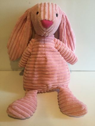 Jellycat Cordy Roy Bunny Hare Pink Plush Soft Toy Floppy Corduroy 16”