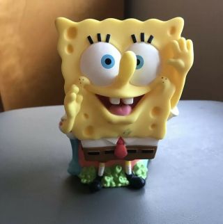 Collectable Rare 2000 Spongebob Squarepants Viacom Talking Laughing Toy Figure