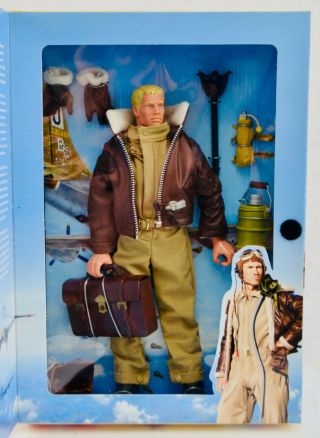 Vintage GI JOE Classic B - 17 Bomber Crewman Toy Doll Figure Hasbro 12 