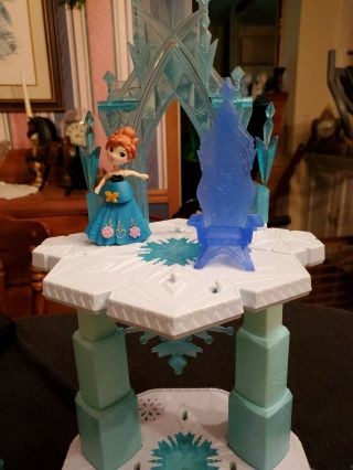 Disney Frozen Elsa Castle Dollhouse Playset Olaf Fun Kids Girl Toy Doll Princess