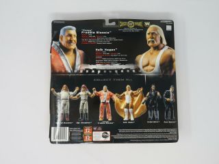 Hulk Hogan & Classy Freddie Blassie WWE WWF Jakks Classic Superstars Figure Set 2