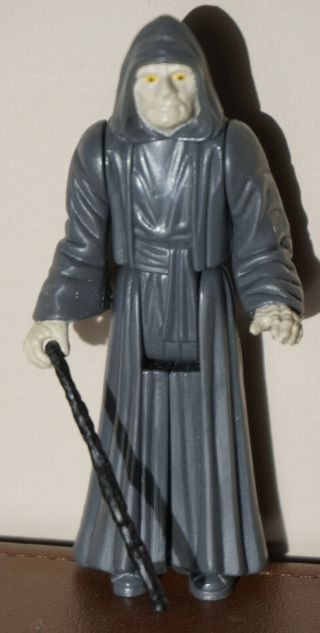 Vintage Action Figure Star Wars Rotj 1984 The Emperor With Cane
