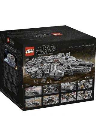 LEGO Star Wars Ultimate Millennium Falcon 75192 Expert Building Kit and Starship 2