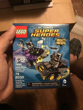 Legos Dc Comic Heroes Mighty Micros Batman Vs Catwoman 76061