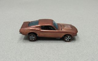 1968 Hot Wheels Redline Hong Kong Custom Mustang Copper