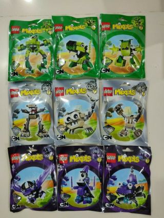 Lego Mixels Series 1 - 4 Complete Set of 36 - Retired & Rare Cartoon Network 3