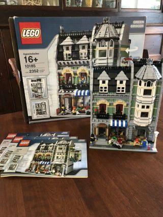 Lego 10185 Green Grocer 100 Complete W Box & Instructions Modular Building Rare
