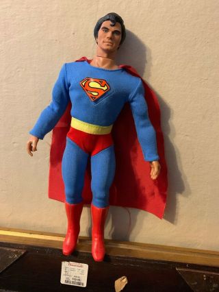 Superman Mego 12” Superhero Vintage 1977 Figure Doll Vintage Wgsh Toy Justice