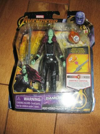 Marvel Avengers Infinity War Gamora Figure 6 " With Infinity Stone