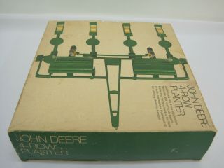 Vintage Ertl John Deere 4 - Row Planter W/box 1/16 Scale