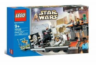 Lego Star Wars Cloud City (10123) All Minifigs,  Box,  Instructions,  Slave 1
