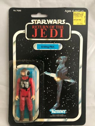 Kenner Vintage Star Wars Return Of The Jedi B - Wing Pilot 1983