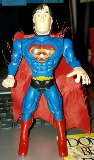 Vintage Rare Toy Mexican Bootleg Knock Off Figure Hero Superman