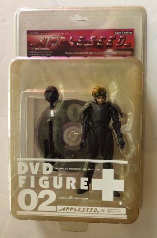2002 APPLESEED DVD Figure - 02 DEUNAN KNUTE Masamune Shirow Yamato Japan MOC 2