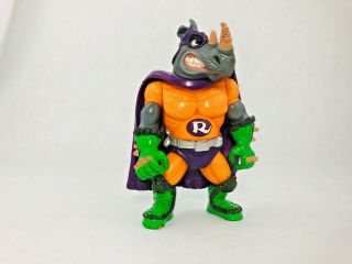 1993 Tmnt Teenage Mutant Ninja Turtles Sewer Heroes Rhinoman Action Figure