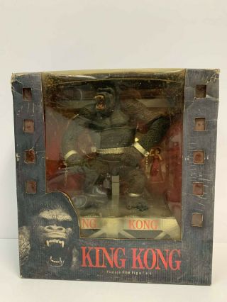 Mcfarlane Toys Movie Maniacs Series 3 King Kong 12 " Figure Deluxe Box Set