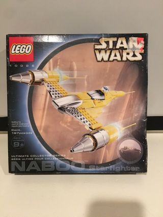 Lego Star Wars Ucs Naboo Starfighter 10026 Nib