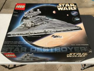 Lego Star Wars Imperial Star Destroyer Ucs 10030 With Factory Content