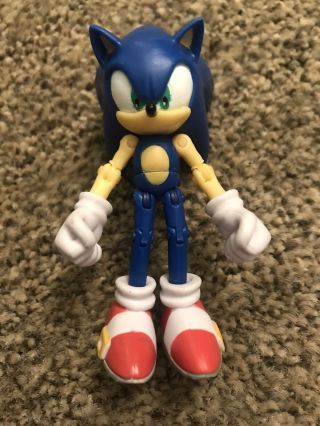 Jazwares Sonic The Hedgehog Action Figure Articulated Figurine Jointed 3 " Tall A