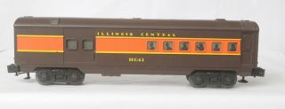 Lionel 6 - 7221 Illinois Central Combination Passenger Coach 16043 Pontchartrain
