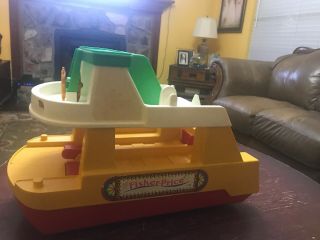 Vintage Fisher Price Ferry Boat 932.