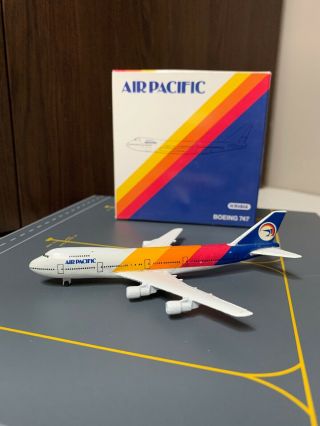 Schabak 1:600 Die Cast Air Pacific Boeing 747 200 Model Aircraft