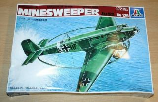 42 - 126 Italeri 1/72nd Scale Junkers Ju 52 Minesweeper Plastic Model Kit