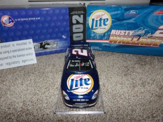 1/24 RUSTY WALLACE 2 MILLER LITE 2002 ACTION NASCAR DIECAST 2