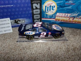 1/24 RUSTY WALLACE 2 MILLER LITE 2002 ACTION NASCAR DIECAST 3